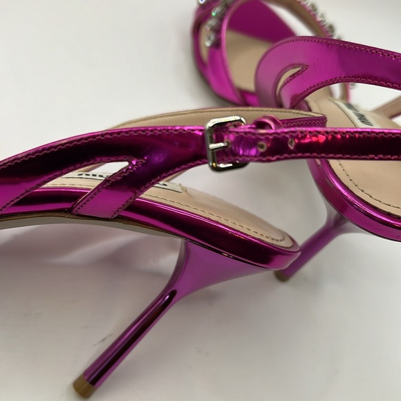 Miu Miu Women's Jewel Strappy High-Heel Sandals size 6 - Picture 5 of 16